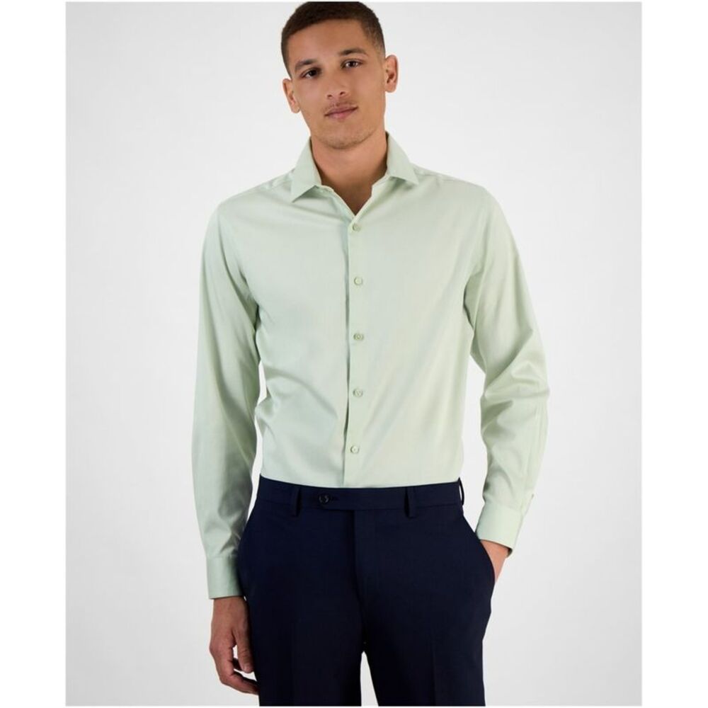 bar III Mens Spread Collar Button Up Shirt, NWT